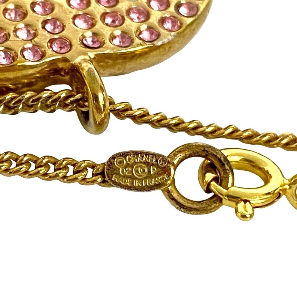 CHANEL Pink Logo Necklace - Picture 2 of 4